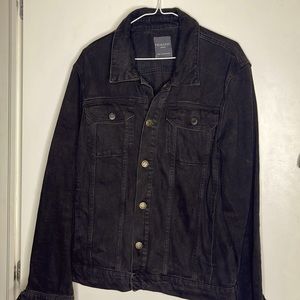 Denim Jacket with Jaguar Sequins